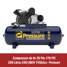 COMPRESSOR DE AR 60 Pés 175 PSI